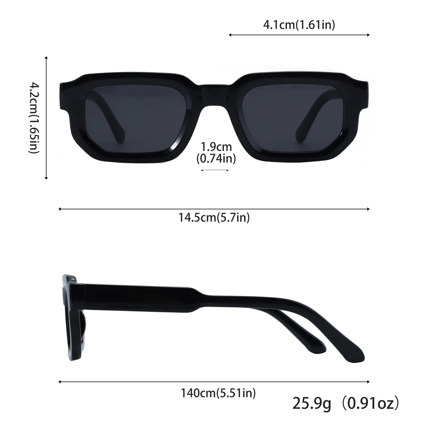 Gafas de Sol Vintage Elegantes